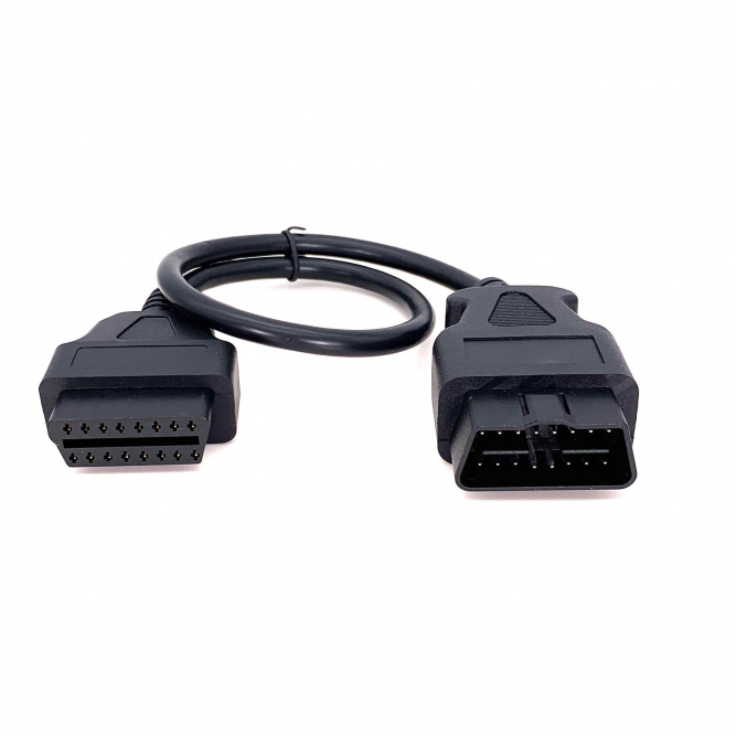 Удлинитель OBD2, длина 20 см.