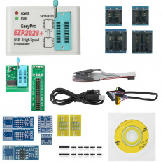 Программатор EZP2023+ для EEPROM и SPI FLASH + 12 адаптеров