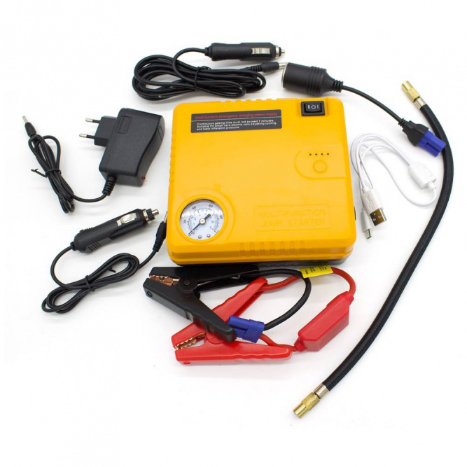 Пусковое устройство с компрессором Jump Starter GC-16