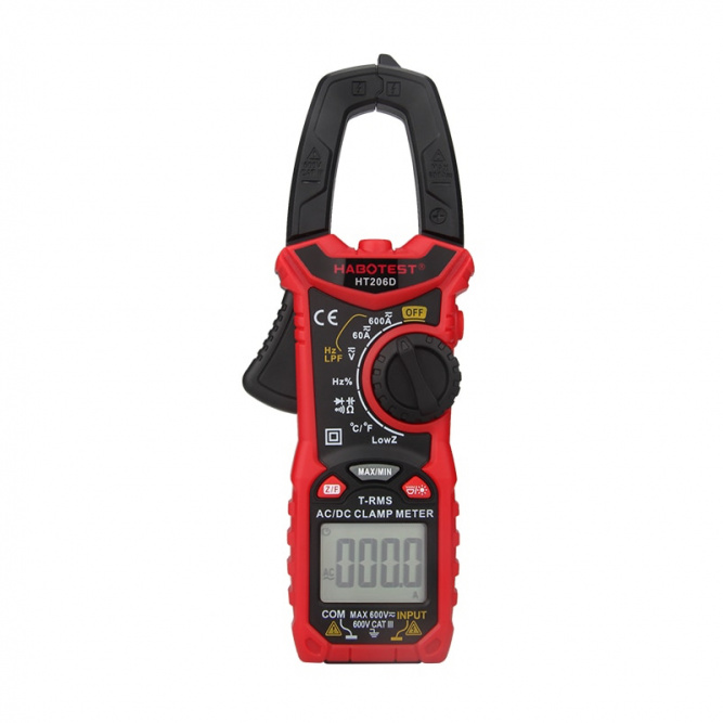 Токовые клещи Habotest HT206D