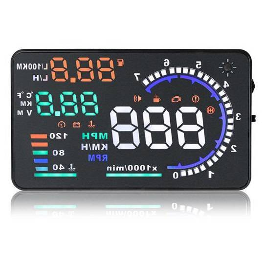 Проектор на лобовое стекло (HUD дисплей) A8