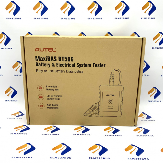Тестер АКБ Autel MaxiBAS BT506